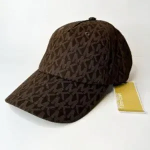 Michael MK Signature MK Logo, Saddle Brown Cap…NEW MICHAEL Michael Kors | Accessories | Michael Kors Hat Brown  main image 3
